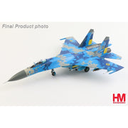 Hobby Master HA6027 1/72 Su-27 Flanker B Blue 21 Ukrainian Air Force w/2x JDAM-Er Gliding Bombs