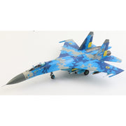 Hobby Master HA6027 1/72 Su-27 Flanker B Blue 21 Ukrainian Air Force w/2x JDAM-Er Gliding Bombs