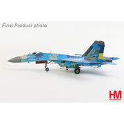 Hobby Master HA6027 1/72 Su-27 Flanker B Blue 21 Ukrainian Air Force w/2x JDAM-Er Gliding Bombs