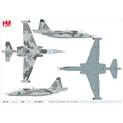 Hobbymaster 6110 1/72 Su-25M1 Lt. Col. Zhybrov low vis. scheme Blue 19 299th Tactical Aviation Brigade Ukraine AF February 2022