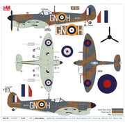 Hobbymaster 7857 1/48 Spitfire Mk. Vb GN-H Flown by Robert Buck McNair (RCAF) No. 249 Gold Coast Sqn. RAF Malta March 1942