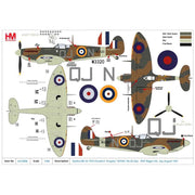 Hobby Master 1/48 Spitfire Mk.Vb "P/O Donald E. Kingaby" W3320 No.92 Sqn. RAF Biggin Hill July-August 1941