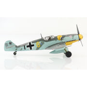 Hobby Master 8752 1/48  BF 109G-6 Diecast Aircraft Yellow 6 Ofw Alfred Surau 9/JG 3 Germany Sept 1943