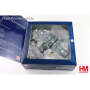 Hobbymaster 8908 1/48 Grumman F4F-4 Battle of Midway white 11 Lt. Scott McCuskey VF-3 USS Yorktown June 1942