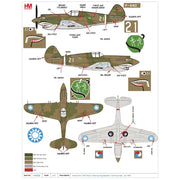 Hobby Master HA9209 1/48 Hawk 81A-2 AVG No.21 1st Pursuit Sqn. 1942