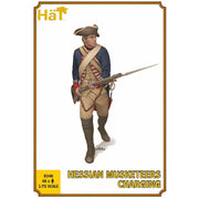 HAT 8348 1/72 Hessian Musketeers Charging American War Of Independence