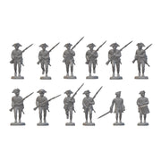 HAT 8348 1/72 Hessian Musketeers Charging American War Of Independence