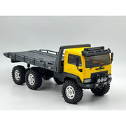 Hobby Plus RC 1810430 1/18 CR-18P 6x6 Flatbed (Yellow) Brushed