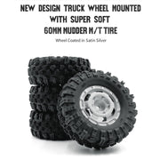 Hobby Plus RC 1810431 1/18 CR-18P 6X6 Flatbed (Blue) Brushed