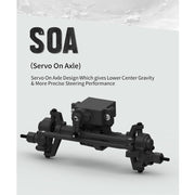 Hobby Plus RC 1810431 1/18 CR-18P 6X6 Flatbed (Blue) Brushed