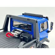 Hobby Plus RC 1810431 1/18 CR-18P 6X6 Flatbed (Blue) Brushed