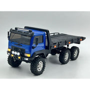 Hobby Plus RC 1810431 1/18 CR-18P 6X6 Flatbed (Blue) Brushed