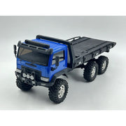 Hobby Plus RC 1810431 1/18 CR-18P 6X6 Flatbed (Blue) Brushed