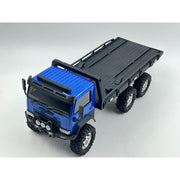 Hobby Plus RC 1810431 1/18 CR-18P 6X6 Flatbed (Blue) Brushed