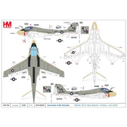Hobby Master 1/72 Grumman A-6E Intruder 160428 VA-34 "Blue Blasters" US Navy late 1970s