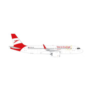 Herpa 538145 1/500 Austrian Airlines Airbus A320neo Yes to Europe