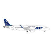 Herpa 573818 1/200 LOT Polish Airlines Embraer E190