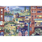 Heye 30029 Movie Masters Allfred Hitchcock and His Films 1000pc Jigsaw Puzzle