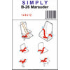 HGW 148412 1/48 Martin B-26 Marauder Seatbelts