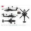 Hobby Master 1/72 AH-64E Apache Guardian 811 Taiwan Army Tiger Shark Yellow Eyes