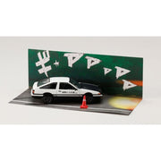 Hobby Japan DMD001B 1/64 Toyota Sprinter Trueno (AE86) Initial D Fujiwara Takumi VS Tachi Tomoyuki