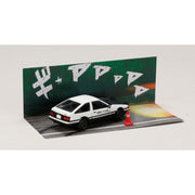 Hobby Japan DMD001B 1/64 Toyota Sprinter Trueno (AE86) Initial D Fujiwara Takumi VS Tachi Tomoyuki