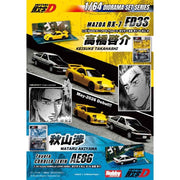 Hobby Japan HJDMD002B 1/64 Mazda RX-7 (FD3S) Project D Initial D Keisuke Takahashi VS Wataru Akiyama