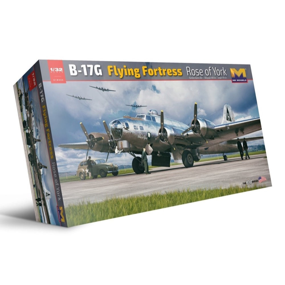 Hong Kong Models 01E044 1/32 B-17G Early Version Rose of York Limited Edition incl Princess Elizabeth  Resin Figure