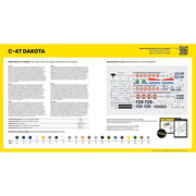 Heller HLL35372 1/72 C-47 Dakota Starter Kit