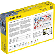 Heller HLL35422 1/48 Mirage IIIE/RD Starter Kit