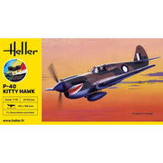 Heller HLL56266 1/72 P-40 Kitty Hawk w/RAAF decals Starter Kit