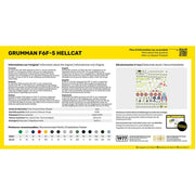 Heller HLL56272 1/72 Grumman F6F-5 Hellcat Starter Kit