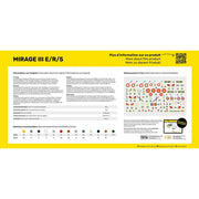 Heller HLL56323 1/72 Mirage III E/R/5 Starter Kit