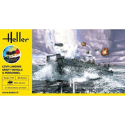 Heller 1/72 LCVP Landing Craft Vehicle & Personnel Starter Kit