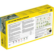 Heller HLL56997 1/72 US 1/4 Ton Truck & Trailer Starter Kit