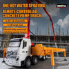 Huina 1/18 RC Concrete Pump Truck (Yellow)