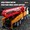 Huina 1/18 RC Concrete Pump Truck (Yellow)