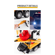 Huina 1/18 RC Concrete Pump Truck (Yellow)