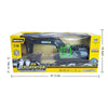 Huina HN1558-GREY 1/18 RC Excavator Grey