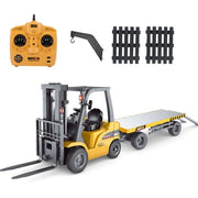 Huina HN1576 1/10 RC Forklift with Flat Bed Trailer
