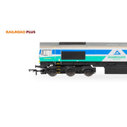 Hornby R30428 OO Railroad Plus: Class 66 - Aggregates industries - 67711 Sence Diesel Locomotive