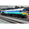 Hornby R30428 OO Railroad Plus: Class 66 - Aggregates industries - 67711 Sence Diesel Locomotive