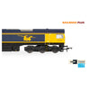 Hornby R30429TXS OO Railroad Plus: Class 66 - GBRf - Chinook 66723 Digital Diesel Locomotive (DCC Sound Fitter)