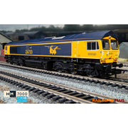 Hornby R30429TXS OO Railroad Plus: Class 66 - GBRf - Chinook 66723 Digital Diesel Locomotive (DCC Sound Fitter)