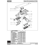 Hornby R30440 OO RailRoad Railfreight Distribution Class 47 'The Sapper' 47306