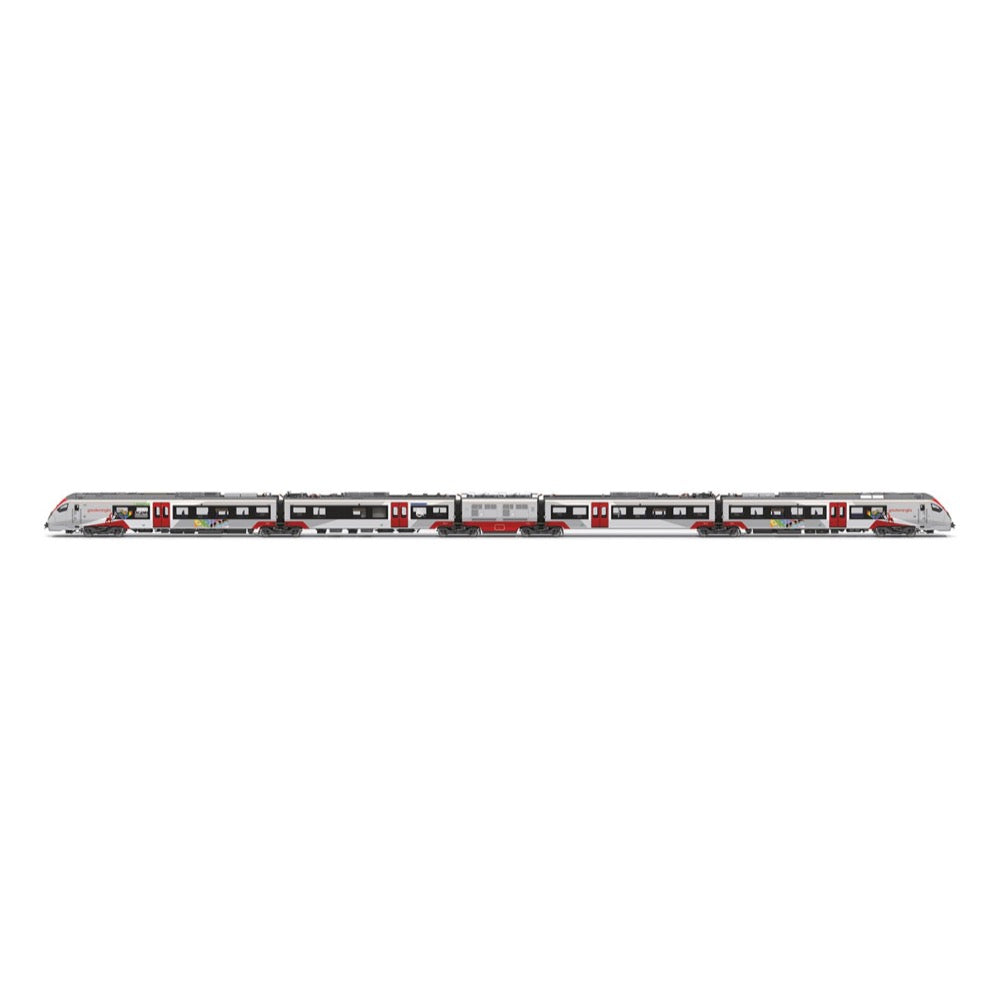 Hornby R30446 OO Greater Anglia - Class 755-4 FLIRT Pride Livery 4 Car Train Pack