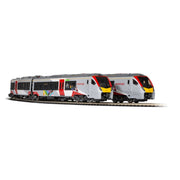 Hornby R30446 OO Greater Anglia - Class 755-4 FLIRT Pride Livery 4 Car Train Pack