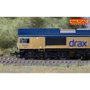 Hornby Railroad GB Railfreight Class 66 No.66301 Drax Power Station 50 Gold Livery