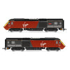 Hornby R30463 OO Virgin Class 43 HST Lady in Red Locomotive Train Pack