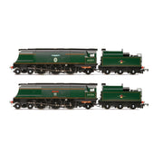 Hornby R30483 OO BR Battle of Britain Class 34057 'Biggin Hill' & BR West Country 34006 'Bude' Steam Locomotive Train Pack